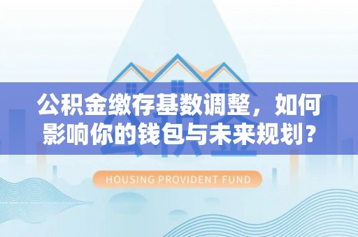 贡山公积金缴存基数调整，如何影响你的钱包与未来规划？