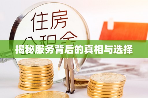 贡山揭秘服务背后的真相与选择