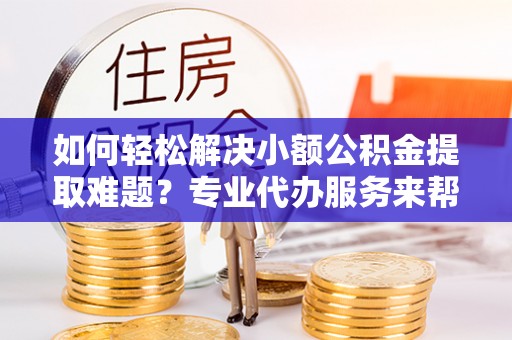 贡山如何轻松解决小额公积金提取难题？专业代办服务来帮忙