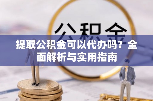贡山提取公积金可以代办吗？全面解析与实用指南